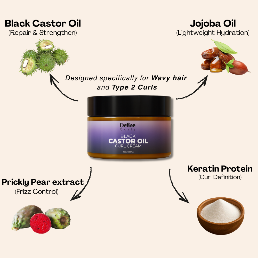 DefineCurls Lightweight Enhancer - Black Castor Oil