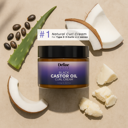 DefineCurls Black Castor Oil Curl Cream