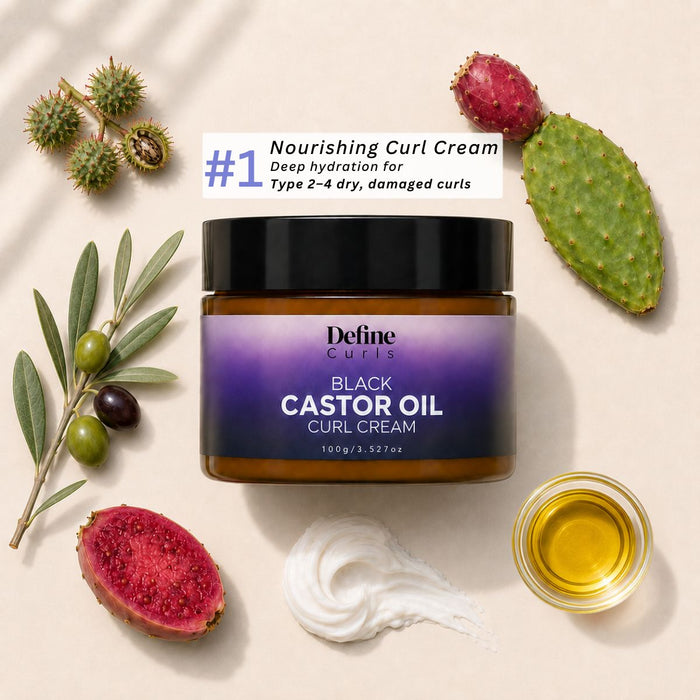 DefineCurls Black Castor Oil Curl Cream