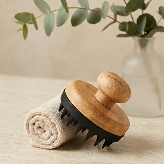 Bamboo Scalp Massager