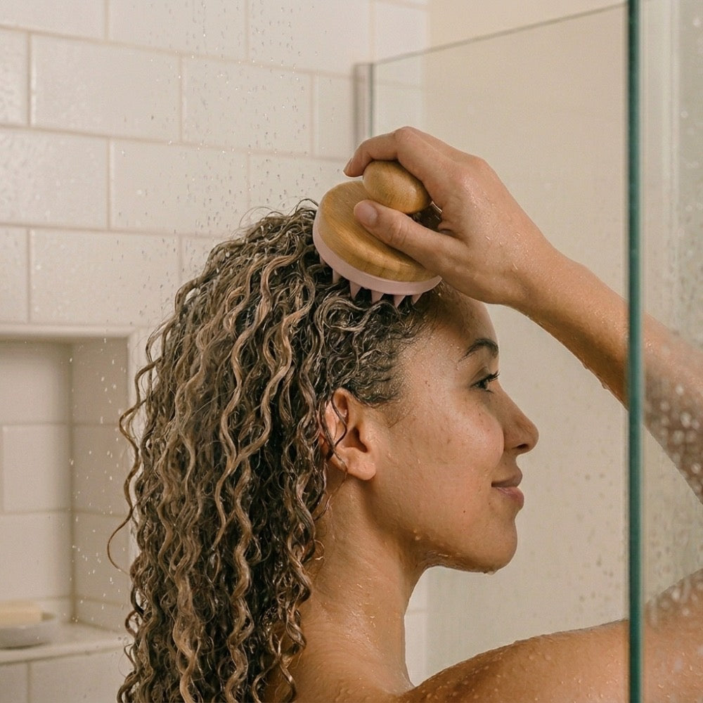 Bamboo Scalp Massager