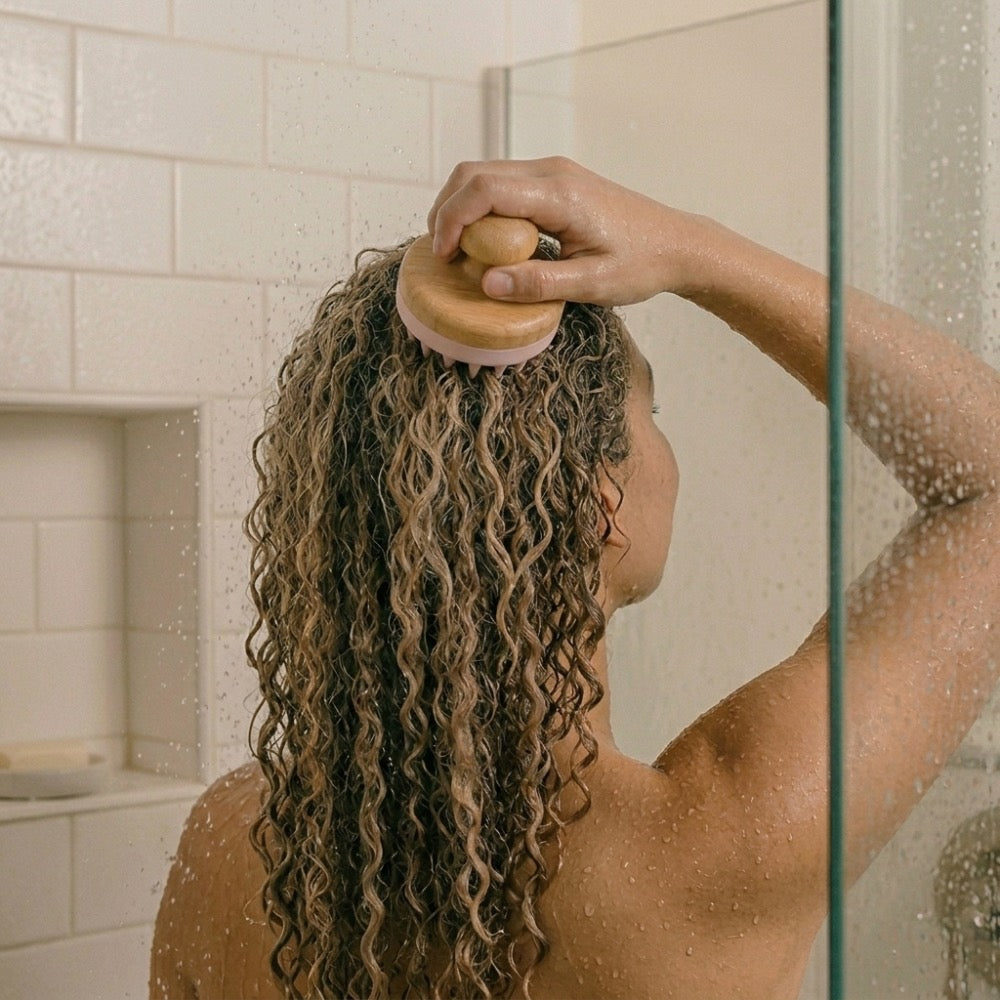 Bamboo Scalp Massager