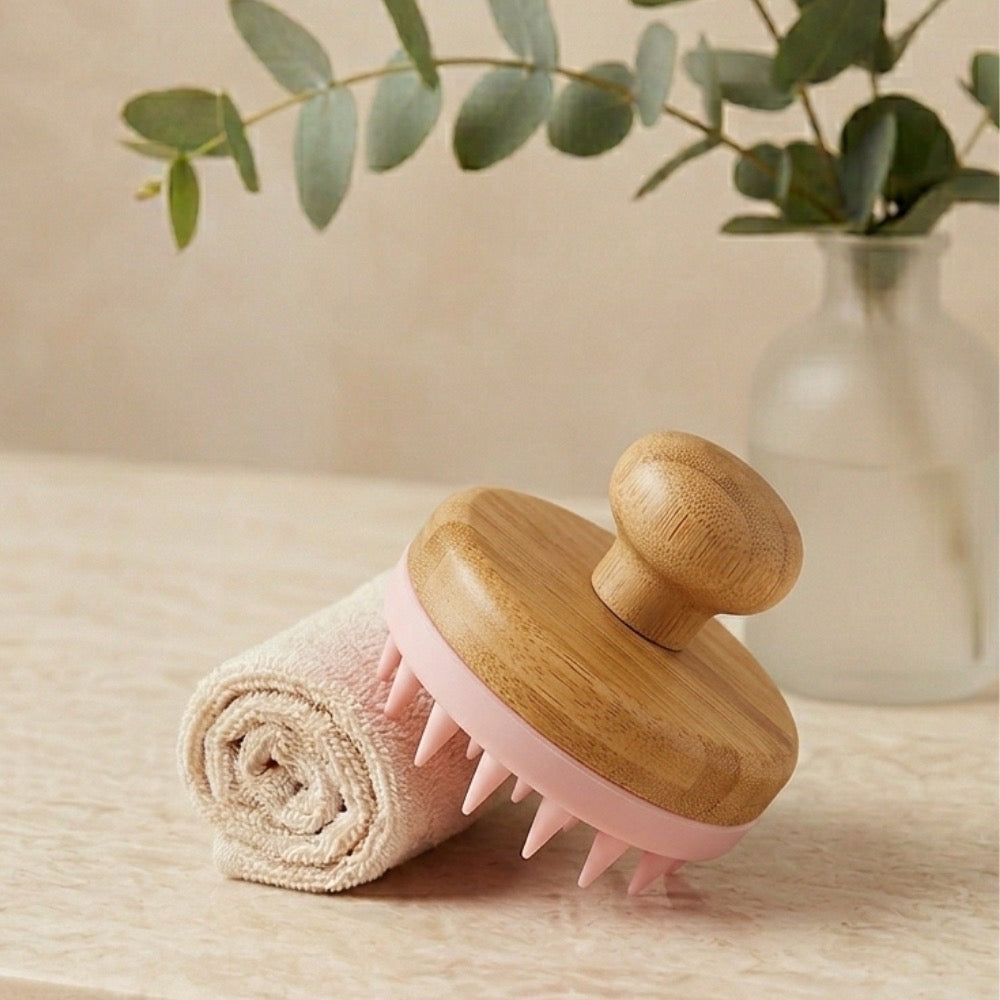 Bamboo Scalp Massager