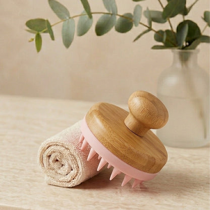 Bamboo Scalp Massager
